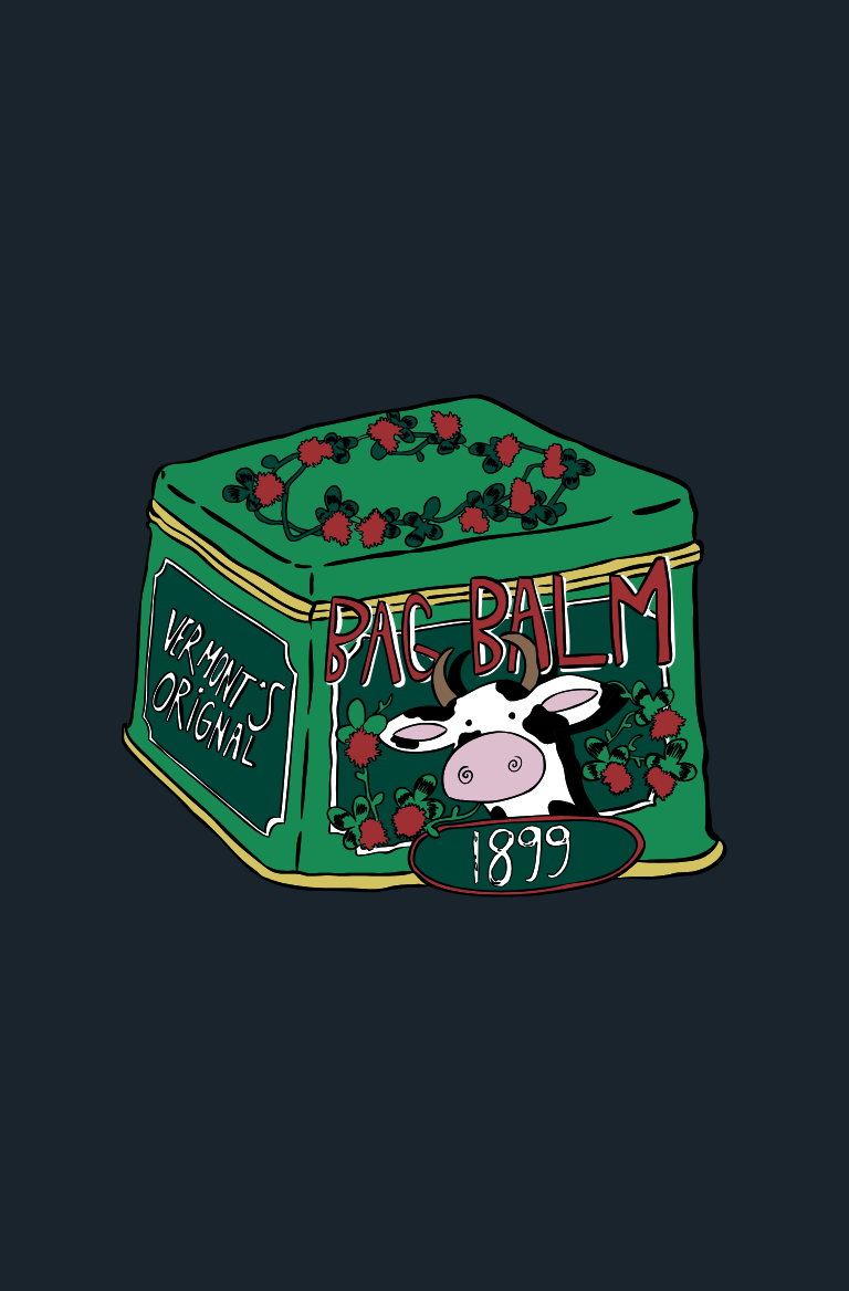 cow + tin design
