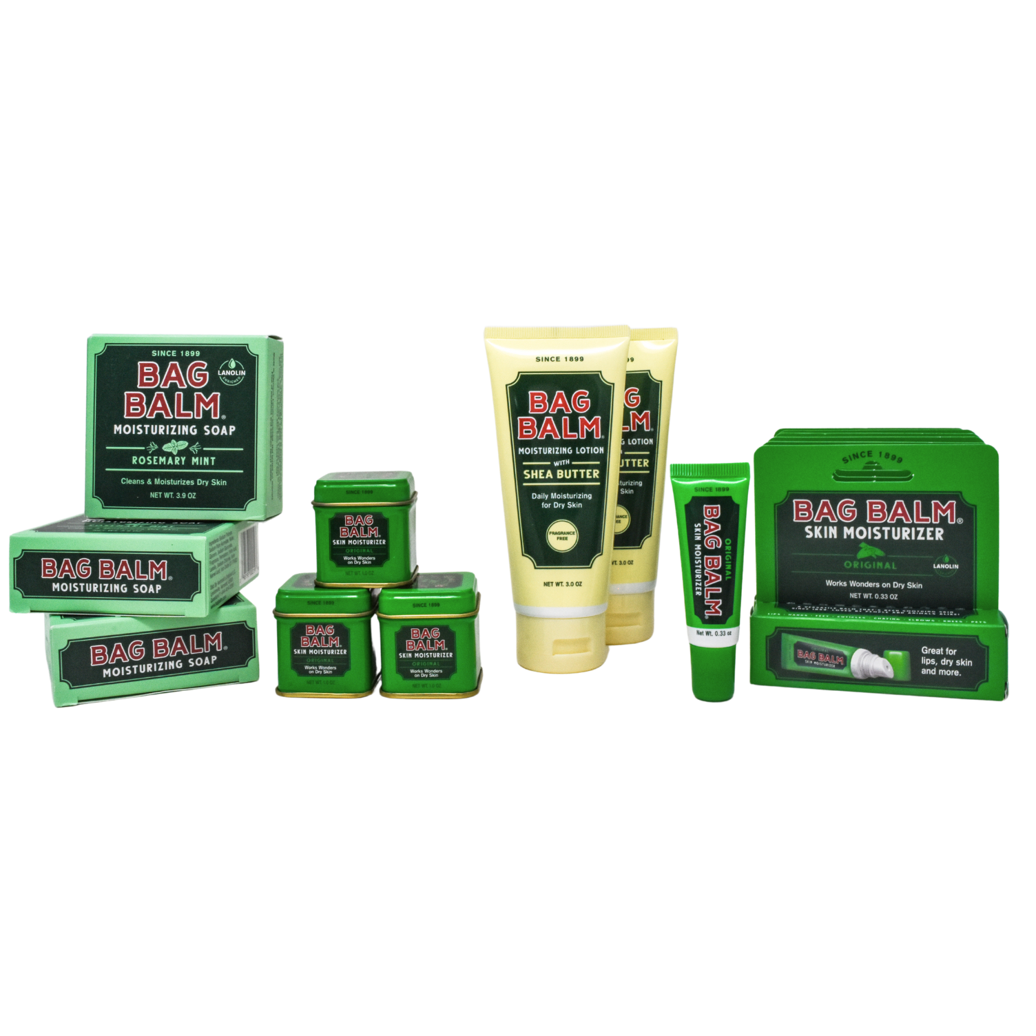 Bag Balm Family Bundle